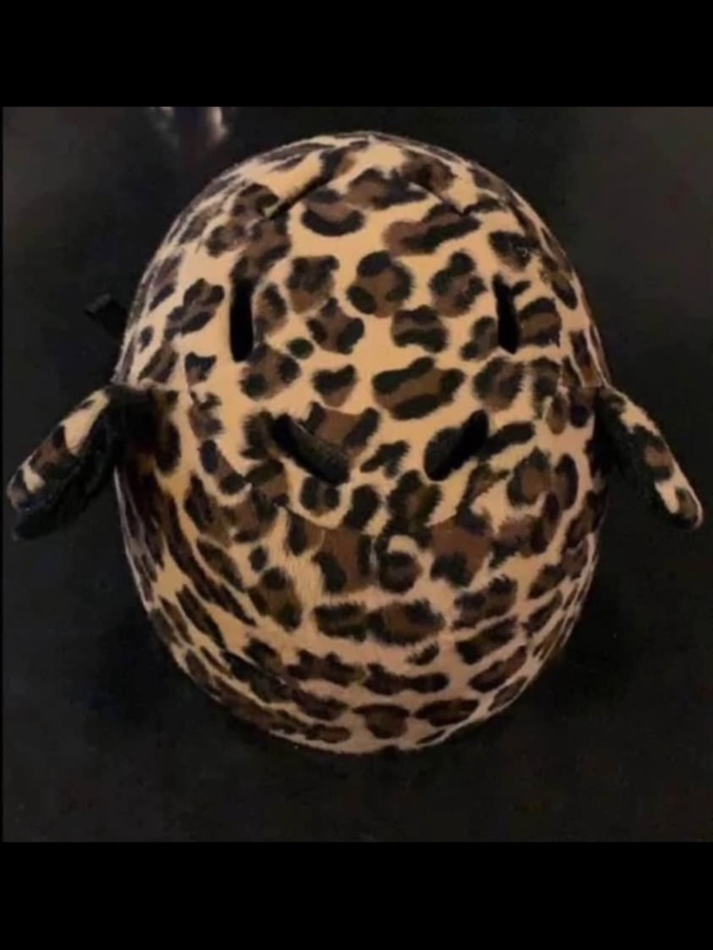 Kids Animal Print helmet with ears